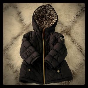 Girls Pink Platinum Coat